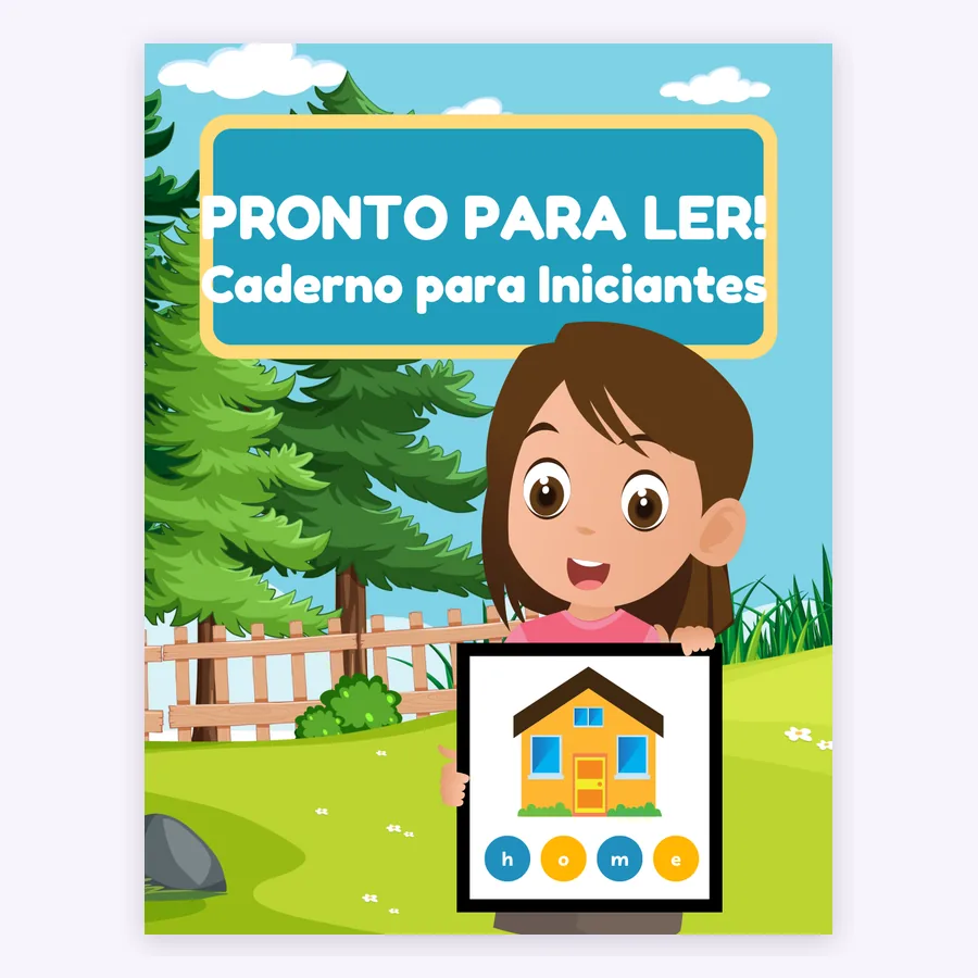 Capa do caderno Pronto para Ler
